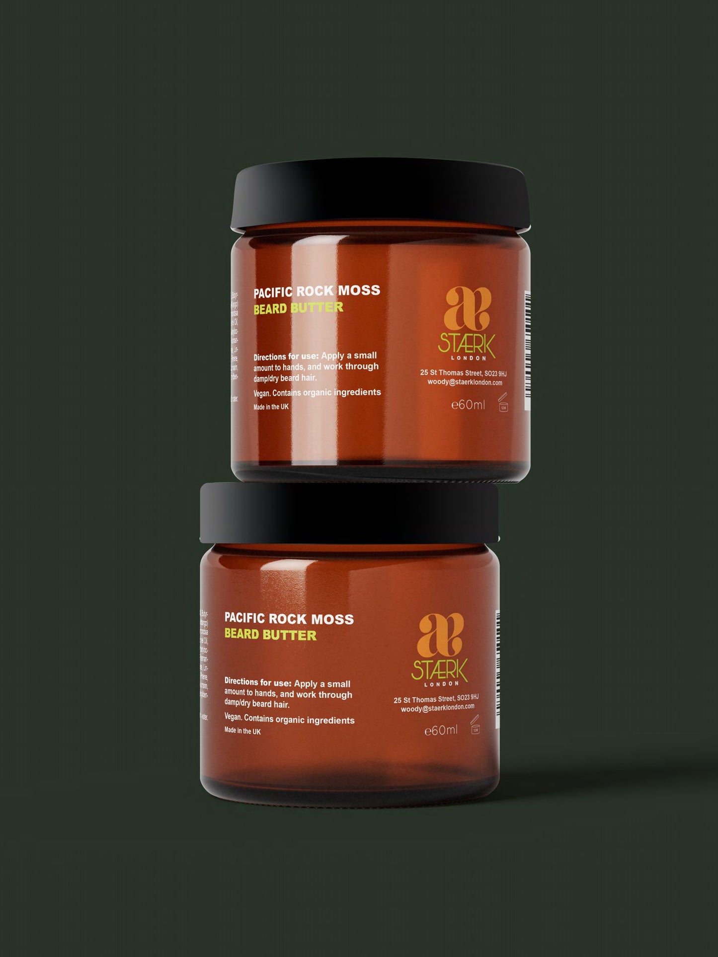 Staerk London Original Beard Butter - Pacific Rock Moss